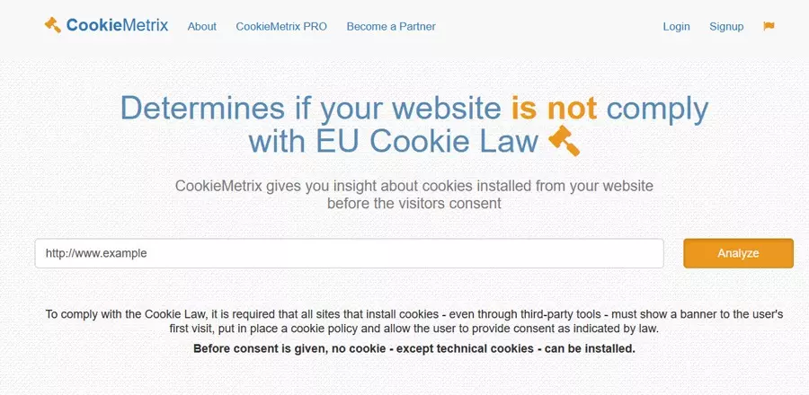 cookiemetrix rgpd