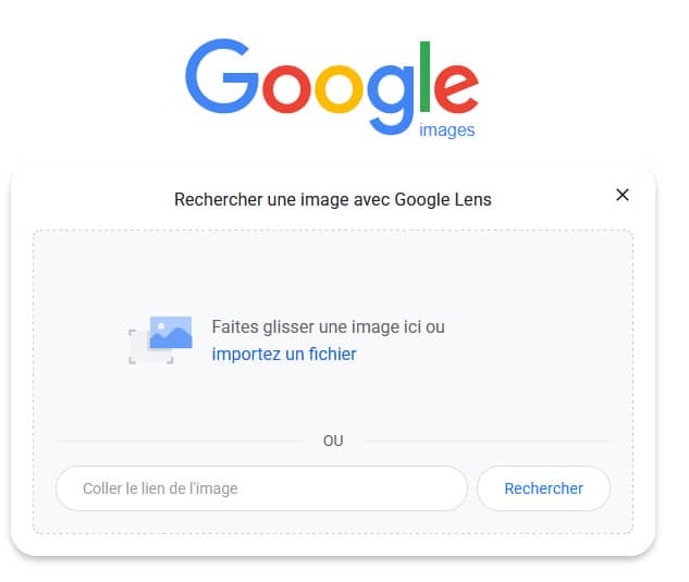 Vérifier si une image existe déjà sur Google Images